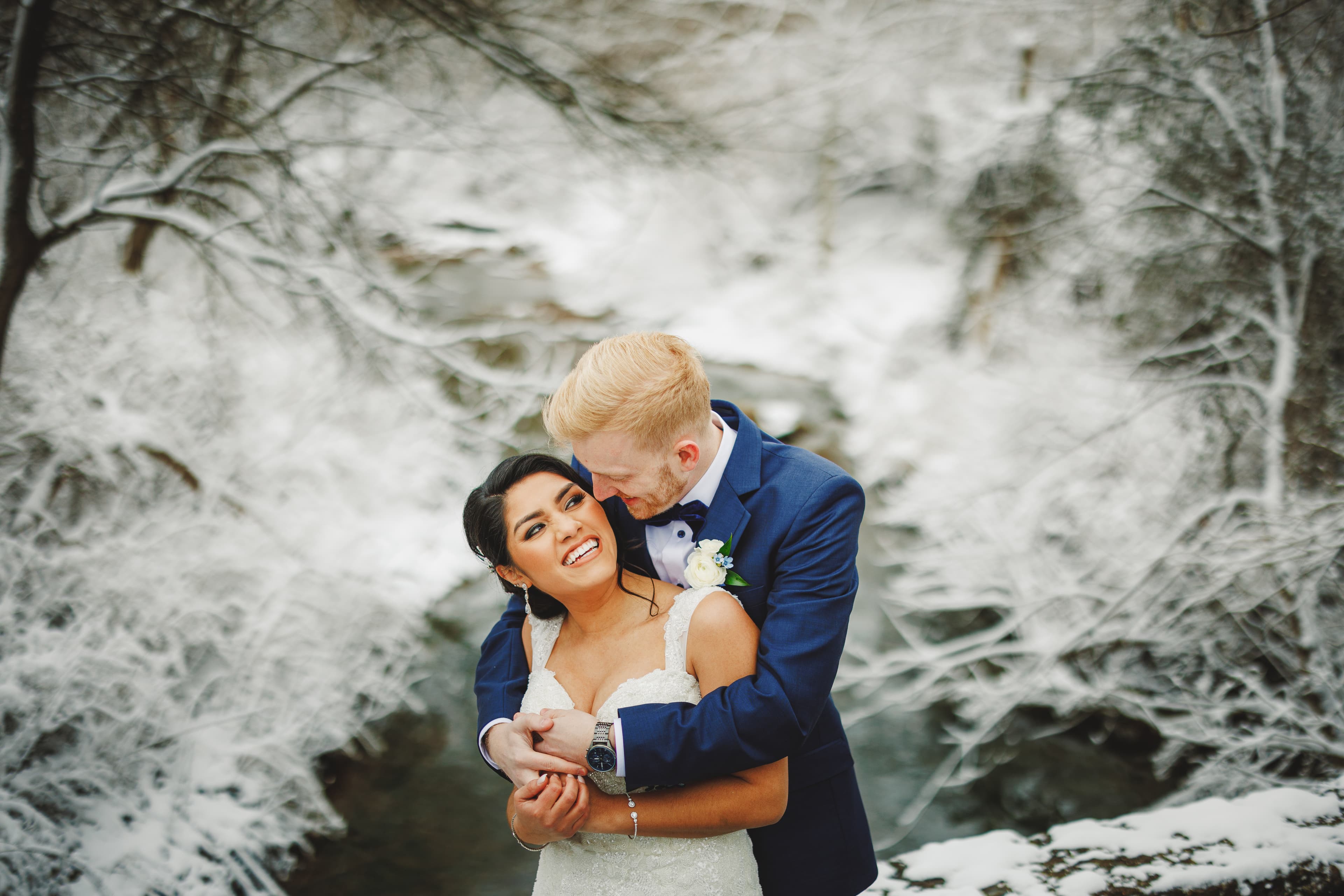 Beautiful wedding moment